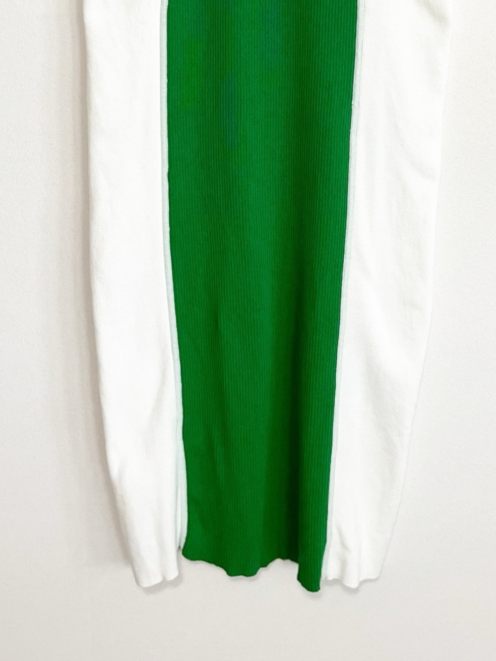 BOGO! Anthropologie Daily Practice Ribbed Knit Midi Dress Green Size Medium - Picture 7 of 9